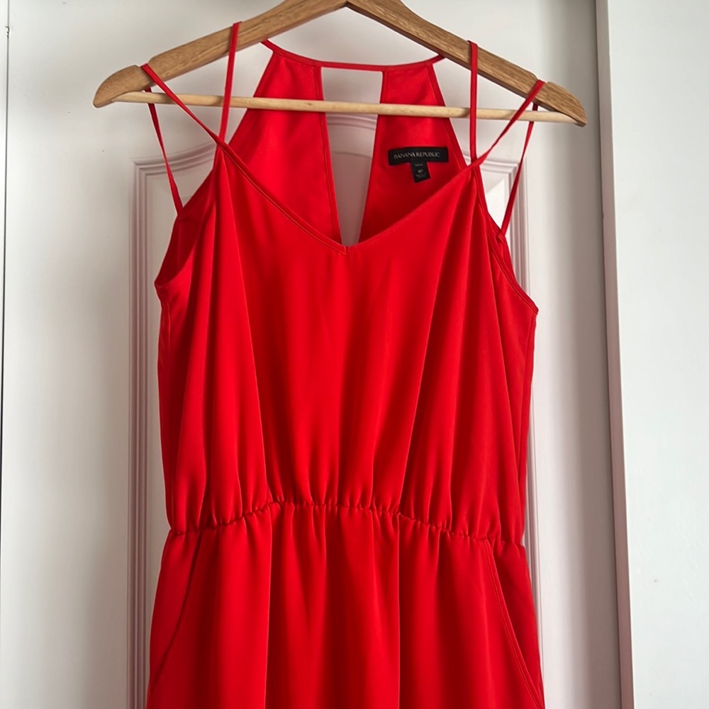 red dress